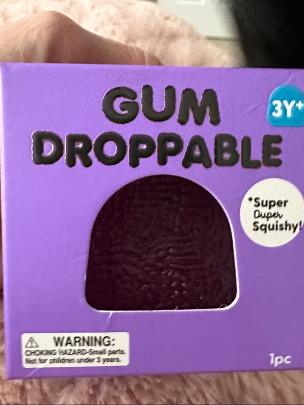 Gum Droppable squishy